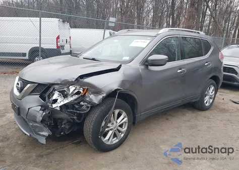 2016 Nissan Rogue Sv z USA, uszkodzony, nr VIN KNMAT2MT6GP638086
